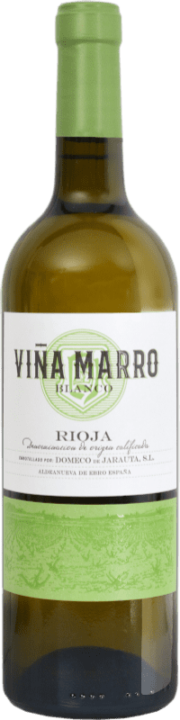 Бесплатная доставка | Белое вино Domeco de Jarauta Viña Marro D.O.Ca. Rioja Ла-Риоха Испания Viura, Grenache White 75 cl