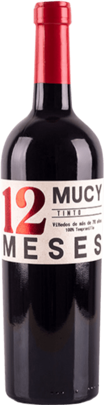 Бесплатная доставка | Красное вино Mucy 12 Meses старения D.O. Cigales Испания Tempranillo 75 cl