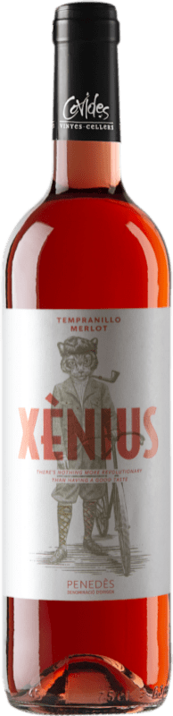 3,95 € | Rosé-Wein Covides Xènius Rosat D.O. Penedès Katalonien Spanien Tempranillo, Merlot 75 cl