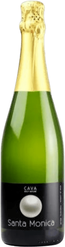 Kostenloser Versand | Weißer Sekt Bardinet Santa Mónica Brut Nature D.O. Cava Spanien Macabeo, Xarel·lo, Parellada 75 cl