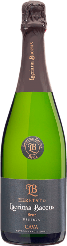 10,95 € Бесплатная доставка | Белое игристое вино Lavernoya Lacrima Baccus Heretat Brut — брют D.O. Cava