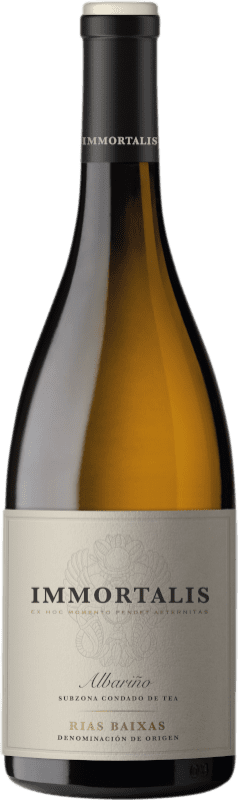 Бесплатная доставка | Белое вино Immortalis D.O. Rías Baixas Галисия Испания Albariño — Альбариньо 75 cl