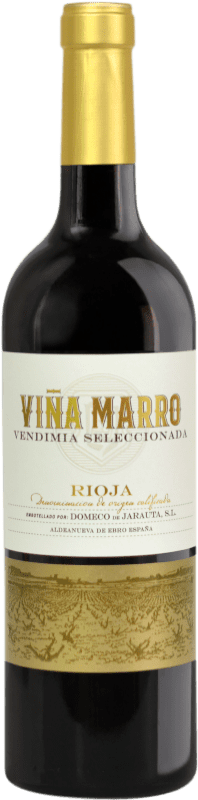 6,95 € | 赤ワイン Domeco de Jarauta Viña Marro VS Vendimia Seleccionada — 選別収穫 D.O.Ca. Rioja ラ・リオハ スペイン Tempranillo — テンプラニーリョ 75 cl