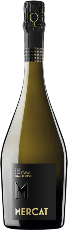 12,95 € | Blanc mousseux Molí Parellada Mercat Brut Nature Grande Réserve D.O. Cava Espagne Macabeo, Xarel·lo 75 cl