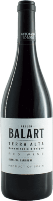 11,95 € | Vin Rouge Celler Balart D.O. Terra Alta Catalogne Espagne Garnacha — Grenache, Cariñena — Carignan 75 cl