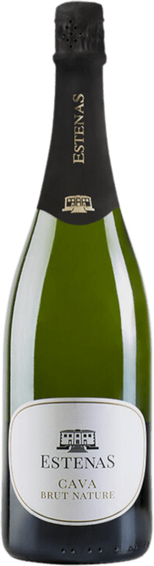 10,95 € | Белое игристое вино Vera de Estenas Природа Брута D.O. Cava Испания Macabeo, Chardonnay 75 cl