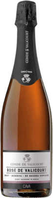 Conde de Valicourt Rosé Brut Cava Reserva 75 cl