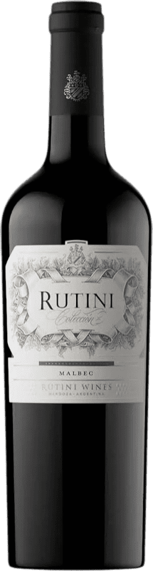 37,95 € | Red wine Rutini I.G. Mendoza Mendoza Argentina Malbec 75 cl