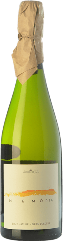 23,95 € | White Sparkling Wine Can Descregut Memòria Brut Nature Grand Reserve Corpinnat Spain Macabeo, Xarel·lo 75 cl
