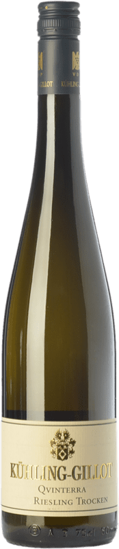 21,95 € | Vinho branco Kühling-Gillot Qvinterra Seco Q.b.A. Rheinhessen Rheinhessen Alemanha Riesling 75 cl