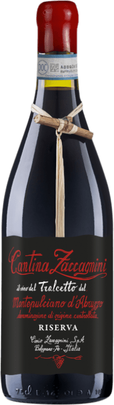 15,95 € | Red wine Zaccagnini Tralcetto Reserve D.O.C. Montepulciano d'Abruzzo Abruzzo Italy Montepulciano 75 cl