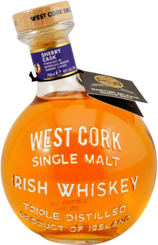 32,95 € | Виски из одного солода West Cork Maritime Sherry Cask Объединенное Королевство 70 cl