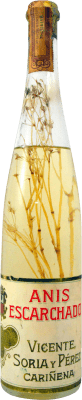 Aniseed Liqueur Vicente Soria y Pérez. 1960's Cariñena — Carignan Escarchado — Frosted 75 cl Collector's Item Not for Consumption