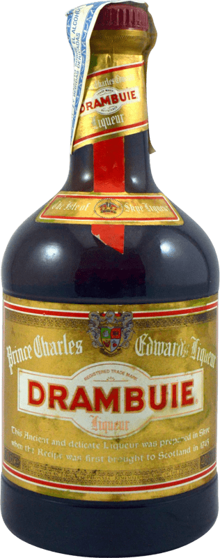 Envio grátis | Licores Drambuie 1990's Espécime de Colecionador Reino Unido 70 cl