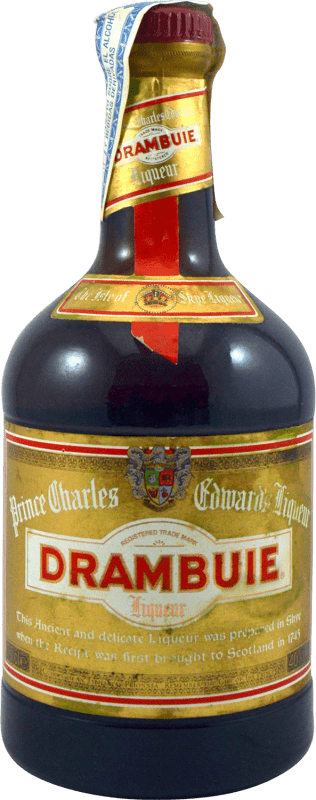 55,95 € | Licores Drambuie 1990's Reino Unido 70 cl Ejemplar Coleccionista No Apto para Consumo