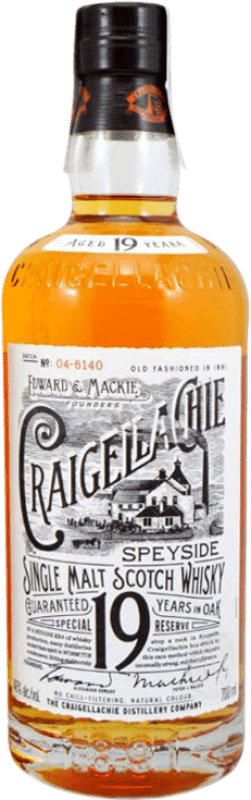 264,95 € | 威士忌单一麦芽威士忌 Craigellachie Malt 英国 19 岁 70 cl