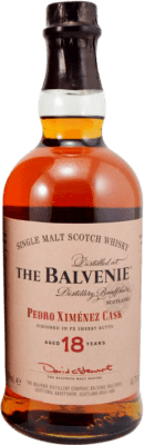 威士忌单一麦芽威士忌 Balvenie Pedro Ximénez Cask 18 岁 70 cl