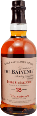 Single Malt Whisky Balvenie Pedro Ximénez Cask 18 Jahre 70 cl