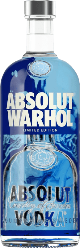 Free Shipping | Vodka Absolut Warhol Limited Edition Sweden 1 L