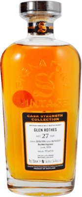 Blended Whisky Signatory Vintage At Glen Rothes 27 Ans