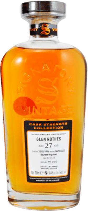 317,95 € Бесплатная доставка | Купажированный виски Signatory Vintage At Glen Rothes 27 Лет