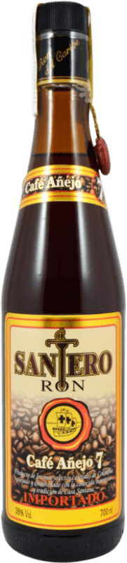 Envoi gratuit | Rhum Santana Santero 7 Colombie 70 cl Café