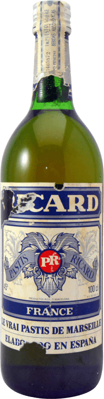 33,95 € | Pastis Pernod Ricard 1970's Spain 1 L Collector's Item Not for Consumption