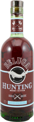 Free Shipping | Herbal liqueur Mariinsk Beluga Hunting Berry Bitter Russian Federation Medium Bottle 50 cl