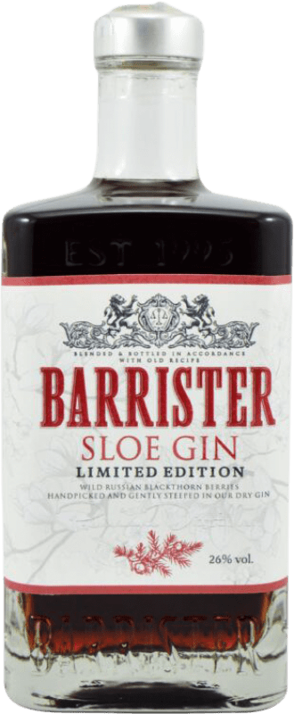 16,95 € | Джин Ladoga Barrister Sloe Gin Limited Edition Российская Федерация 70 cl