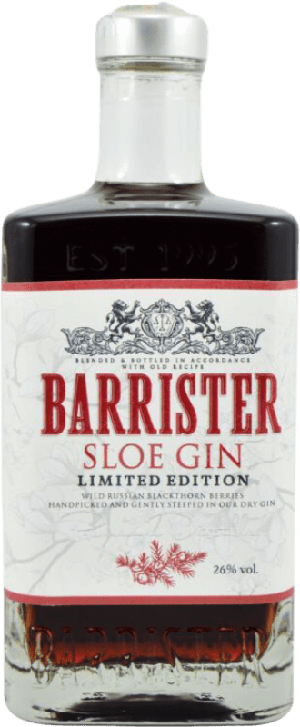 16,95 € | ジン Ladoga Barrister Sloe 限定版 ロシア連邦 70 cl