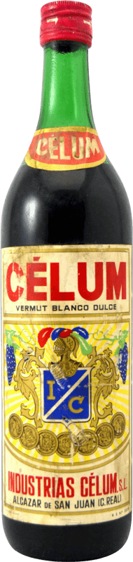 免费送货 | 苦艾酒 Célum. 1970's Dulce — 甜型 Blanco — 白色的 西班牙 1 L 收藏品 不可食用