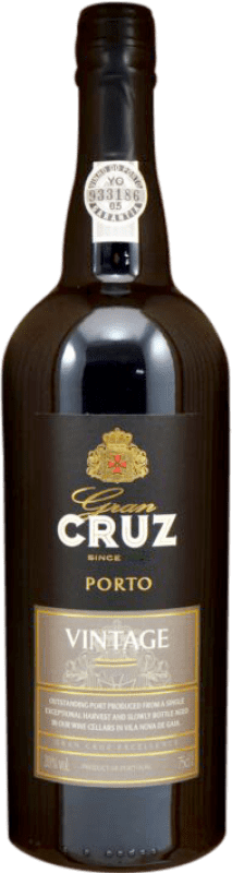 65,95 € Бесплатная доставка | Крепленое вино Gran Cruz Vintage I.G. Porto