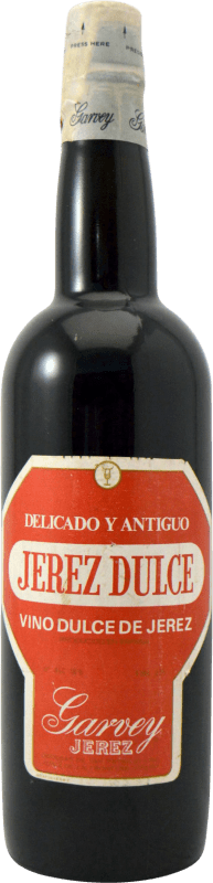 55,95 € | Vino dulce Garvey Delicado y Antiguo 1970's Ejemplar Coleccionista D.O. Jerez-Xérès-Sherry España 75 cl