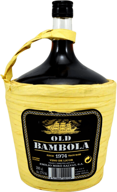 16,95 € | Licores Casalbor Old Bambola de Vino España Garrafa 2 L