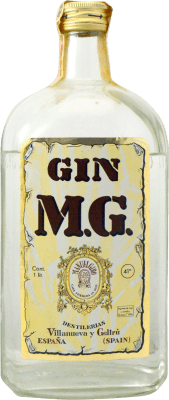 Gin MG Gin 1970's Collector's Specimen 1 L