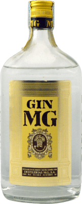 Джин MG Gin 1980's Коллекционный образец 75 cl