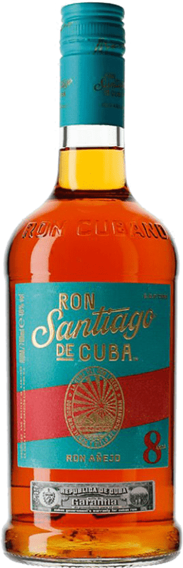 24,95 € | Rum Cuba Ron Santiago de Cuba Añejo Cuba 8 Years 70 cl