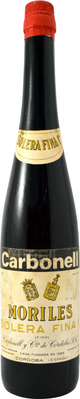 22,95 € | Verstärkter Wein Carbonell Solera Fina 1ª 1970's Sammlerexemplar D.O. Montilla-Moriles Spanien Palomino Fino 75 cl