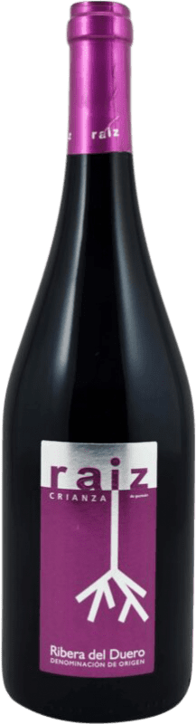 Kostenloser Versand | Rotwein Raiz de Guzmán Crianza — Kurze Fassreifung D.O. Ribera del Duero Kastilien und León Spanien Tempranillo 75 cl