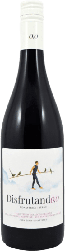 Spedizione Gratuita | Vino rosso Juan Gil Disfrutando 0,0 Tinto Spagna Syrah, Monastrell 75 cl Senza Alcol