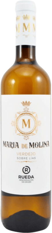 9,95 € Spedizione Gratuita | Vino bianco Frutos Villar María de Molina sobre Lías D.O. Rueda