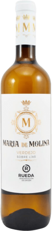 Envío gratis | Vino blanco Frutos Villar María de Molina sobre Lías D.O. Rueda Castilla y León España Verdejo 75 cl