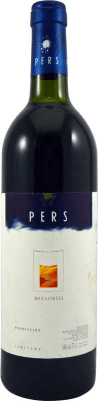 Free Shipping | Red Wine Agrosol. Pers 1997 Spain Monastrell 75 cl Collector's Item Not for Consumption