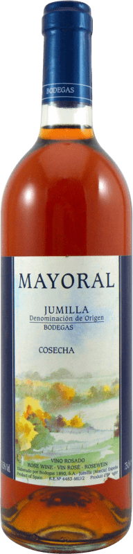 5,95 € Envoi gratuit | Vin rose 1890. Mayoral Rosado 1997 Spécimen de Collection D.O. Jumilla