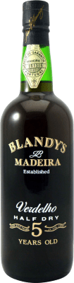 Blandys Madeira Verdelho 1980's 5 Jahre 75 cl Sammlerstück Nicht zum Verzehr Geeignet