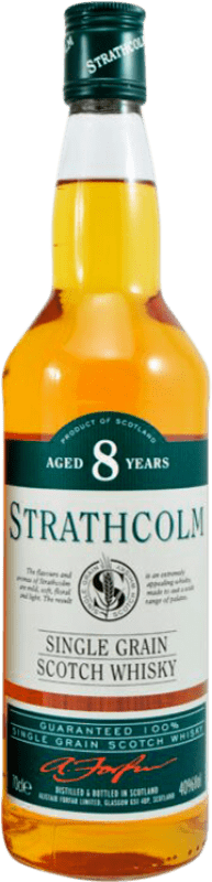 Kostenloser Versand | Whiskey Single Malt Alistair Forfar Strathcolm Single Grain Großbritannien 8 Jahre 70 cl