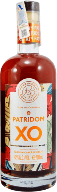 Kostenloser Versand | Rum 1423 World Class Spirits Patridom XO Extra Old — Extra Gereift Dominikanische Republik 70 cl