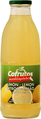 Refrescos e Mixers Caixa de 6 unidades Cofrutos Zumo Limón Cristal 1 L