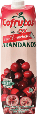 Напитки и миксеры Коробка из 10 единиц Cofrutos Zumo Arándanos Tetrabrick Упаковка Tetra Pak 1 L