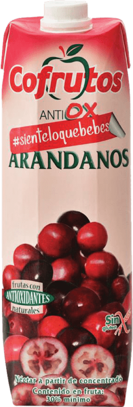 29,95 € | Коробка из 10 единиц Напитки и миксеры Cofrutos Zumo Arándanos Tetrabrick Испания Упаковка Tetra Pak 1 L